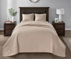 Vancouver Khaki Queen 3-Piece Bedspread Set -Northlight Sales Store 810523203 810523214 810523239 810523249 2
