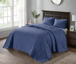 Vancouver Navy Twin 2-Piece Bedspread Set -Northlight Sales Store 810523210 810523240 810523250 810523255 3 1