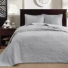 Vancouver Gray Queen 3-Piece Bedspread Set