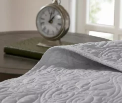 Vancouver Gray Queen 3-Piece Bedspread Set -Northlight Sales Store 810523211 810523237 810523247 810523256 5