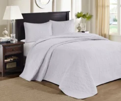 Vancouver White Twin 2-Piece Bedspread Set -Northlight Sales Store 810523212 810523241 810523251 810523257 1