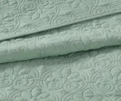 Vancouver Seafoam Queen 3-Piece Bedspread Set -Northlight Sales Store 810523213 810523238 810523248 810523258 4