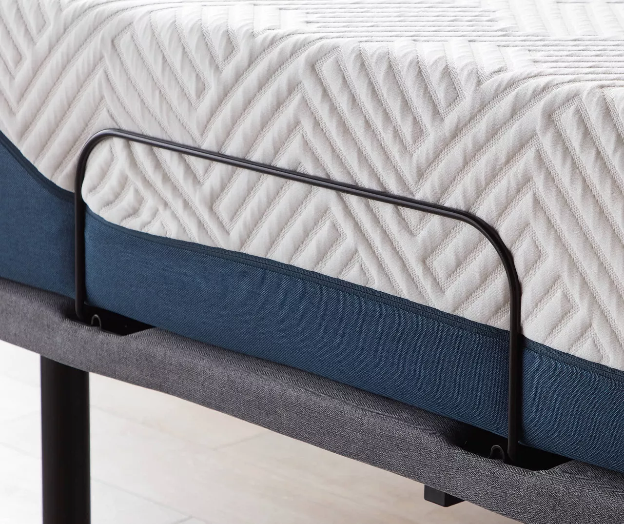 Lucid Comfort Collection 12" Hybrid Gel Memory Foam Mattress & Adjustable Bed Base Set 7 Lucid Comfort Collection 12" Hybrid Gel Memory Foam Mattress & Adjustable Bed Base Set - Image 5