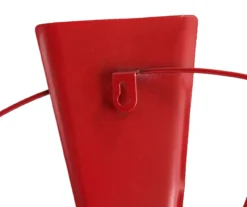 22.05" Red Metal Windmill Wheel Wall Decor -Northlight Sales Store 810528353 4