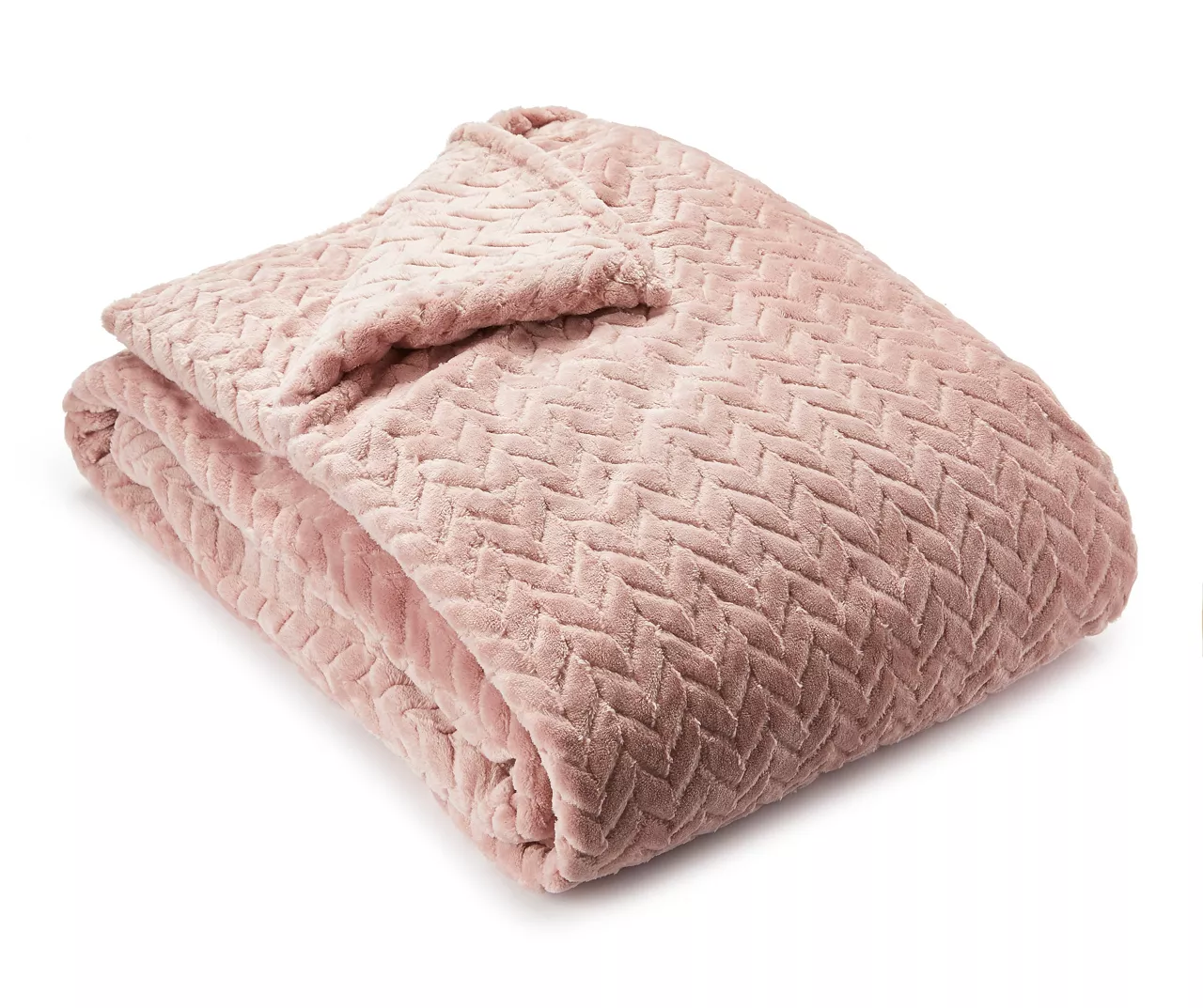 Sepia Rose Zigzag-Embossed Velvet King Blanket 4 Sepia Rose Zigzag-Embossed Velvet King Blanket - Image 2