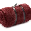 Tawny Port Jacquard Supreme Velvet King Blanket -Northlight Sales Store 810531016
