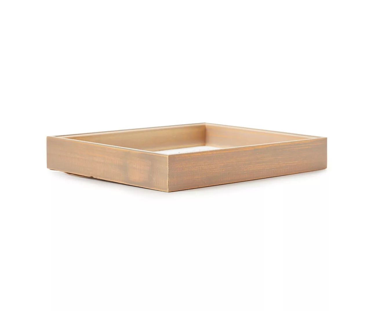 "Always Be Honest" White Framed Plaque With Wood Beads Accent 4 "Always Be Honest" White Framed Plaque With Wood Beads Accent - Image 2