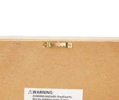 "Always Be Honest" White Framed Plaque With Wood Beads Accent 9 "Always Be Honest" White Framed Plaque With Wood Beads Accent -Northlight Sales Store 810534096 810534097 3