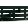 Black Tiered Slat Wall Shelf With 3 Hooks -Northlight Sales Store 810534512