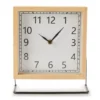 Brown & Black Square Tabletop Clock -Northlight Sales Store 810534569