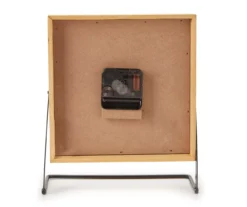 Brown & Black Square Tabletop Clock -Northlight Sales Store 810534569 3