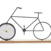 Black Bicycle Tabletop Clock