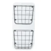 White Wire Double-Bin Mail Wall Organizer 1 White Wire Double-Bin Mail Wall Organizer -Northlight Sales Store 810535796