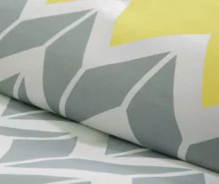 Darcy Yellow Chevron Duvet Cover Set -Northlight Sales Store 810538039 810538040 810538044 6 1