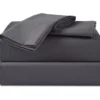 Charcoal Microfiber Full 4-Piece Sheet Set -Northlight Sales Store 810541754