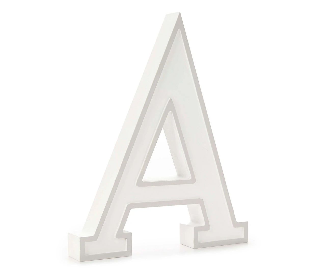 Monogram Gray Wash Tabletop Letter Plaque 19 Monogram Gray Wash Tabletop Letter Plaque - Image 17