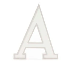 Monogram Gray Wash Tabletop Letter Plaque 25 Monogram Gray Wash Tabletop Letter Plaque -Northlight Sales Store 810544004