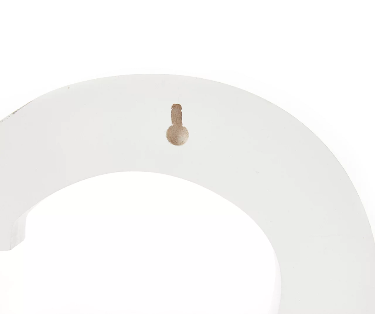 Monogram Gray Wash Tabletop Letter Plaque 10 Monogram Gray Wash Tabletop Letter Plaque - Image 8