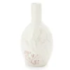 White Floral Ceramic Vase, (10") -Northlight Sales Store 810544442