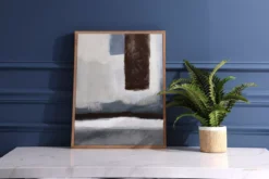 Brown & Gray Abstract 2 Wall Canvas -Northlight Sales Store 810546211 2