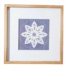 Blue & White Star Framed Print -Northlight Sales Store 810546217