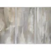 Gray Abstract 3-Piece Triptych Canvas Set