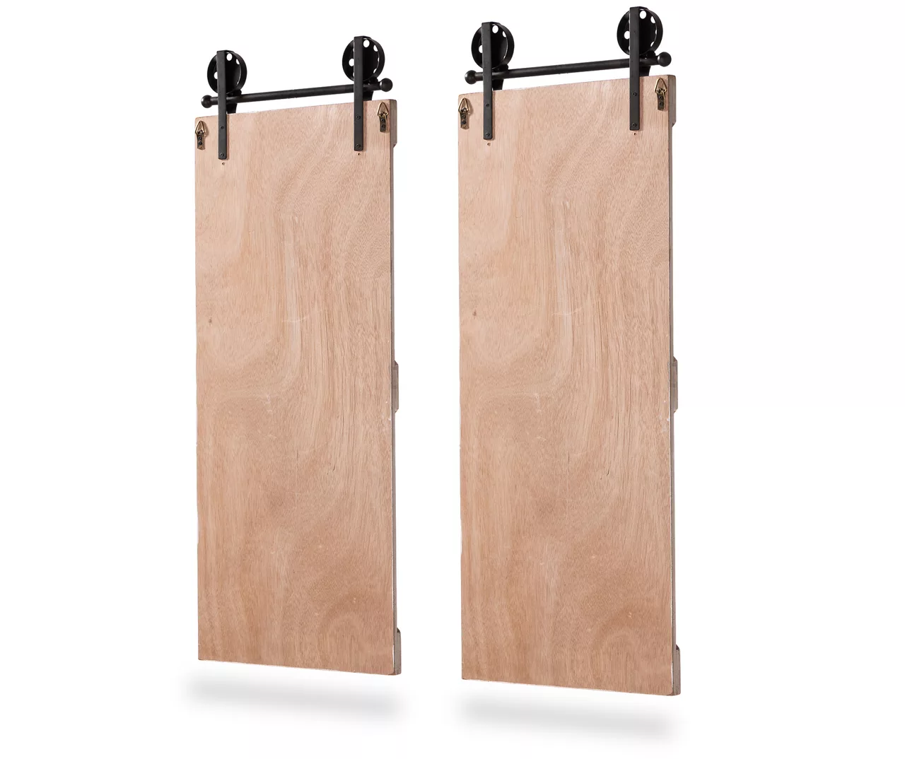 White & Natural Barn Door Wall Décor, 2-Pack 6 White & Natural Barn Door Wall Décor, 2-Pack - Image 4