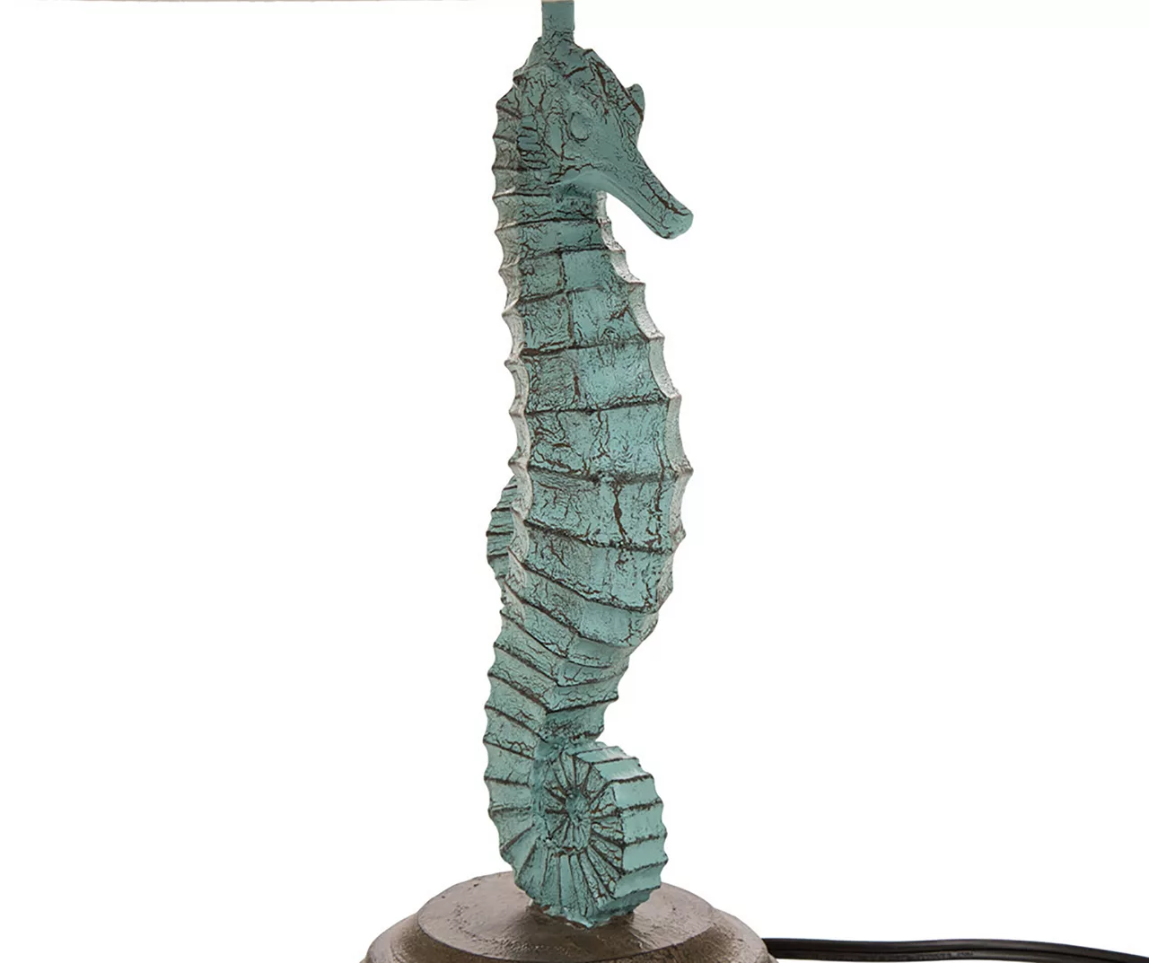 Brown & Blue Seahorse Table Lamp 4 Brown & Blue Seahorse Table Lamp - Image 2