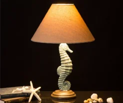 Brown & Blue Seahorse Table Lamp 12 Brown & Blue Seahorse Table Lamp -Northlight Sales Store 810546429 6