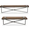 Brown & Black Cross-Bar 2-Piece Wall Shelf Set 1 Brown & Black Cross-Bar 2-Piece Wall Shelf Set -Northlight Sales Store 810546439 1