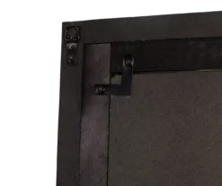 Brown Whitewash Windowpane Farmhouse Wall Mirror, (31.5") -Northlight Sales Store 810546450 10