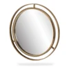 Gold Open-Border Round Wall Mirror, (24") 1 Gold Open-Border Round Wall Mirror, (24") -Northlight Sales Store 810546452 2