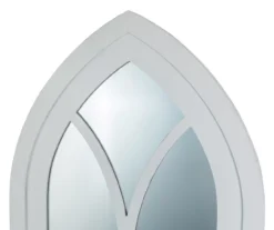 White Arching Windowpane Wall Mirror, (40.16") 17 White Arching Windowpane Wall Mirror, (40.16") -Northlight Sales Store 810546460 10