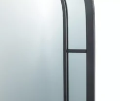 Black Rounded Arch Wall Mirror, (33.07") -Northlight Sales Store 810546462 7