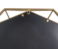 Gold Octagon Geometric-Border Wall Mirror, (28.15") 13 Gold Octagon Geometric-Border Wall Mirror, (28.15") -Northlight Sales Store 810546468 4