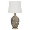 Gray & Gold Jemarie Glass Table Lamp