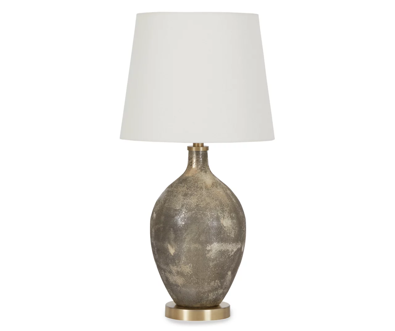 Gray & Gold Jemarie Glass Table Lamp 3 Gray & Gold Jemarie Glass Table Lamp