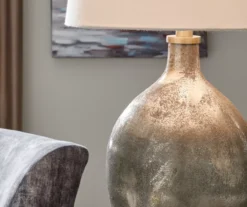 Gray & Gold Jemarie Glass Table Lamp 8 Gray & Gold Jemarie Glass Table Lamp -Northlight Sales Store 810546701 3