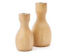 Brown Urn Taper Candle Holder, (10") -Northlight Sales Store 810547406 810547407 1