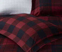 Red Buffalo Plaid Rochester Reversible California King 8-Piece Comforter Set -Northlight Sales Store 810547533 810547534 810547687 810547688 810547689 12 2