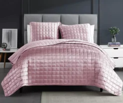 Blush Lyndon 3-Piece King Coverlet Comforter Set
