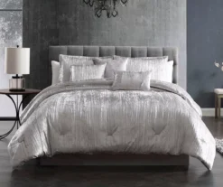 Velvet Crinkle Turin Comforter Set -Northlight Sales Store 810547747