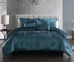 Velvet Crinkle Turin Comforter Set -Northlight Sales Store 810547751