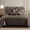 Red & Espresso Paisley & Arabesque Brackley Comforter Set -Northlight Sales Store 810547759