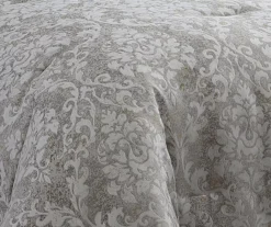 Gray & Gold Damask Lantana Comforter Set -Northlight Sales Store 810547761 1