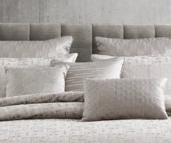 Gray Geometric Genoa Comforter Set -Northlight Sales Store 810547762 4