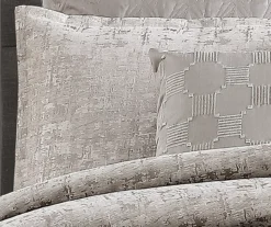 Gray Geometric Genoa Comforter Set -Northlight Sales Store 810547763 2