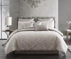 Gray Geometric Genoa Comforter Set