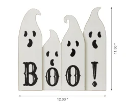 "Boo!" Ghost Family Tabletop Decor -Northlight Sales Store 810547787 5