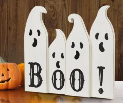 "Boo!" Ghost Family Tabletop Decor -Northlight Sales Store 810547787 6